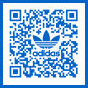 Adidas logo as 2d Barcode